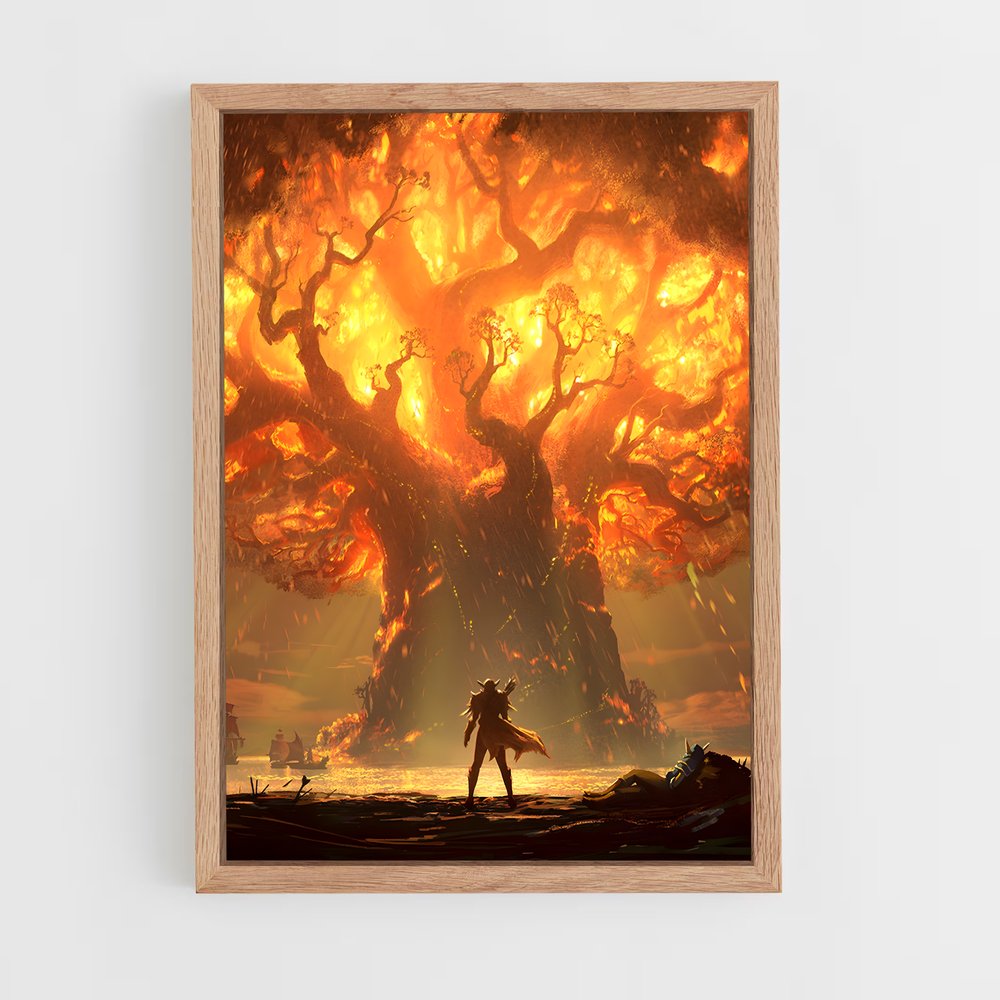 Poster World warcraft – affiche World of Warcraft (vue 4)